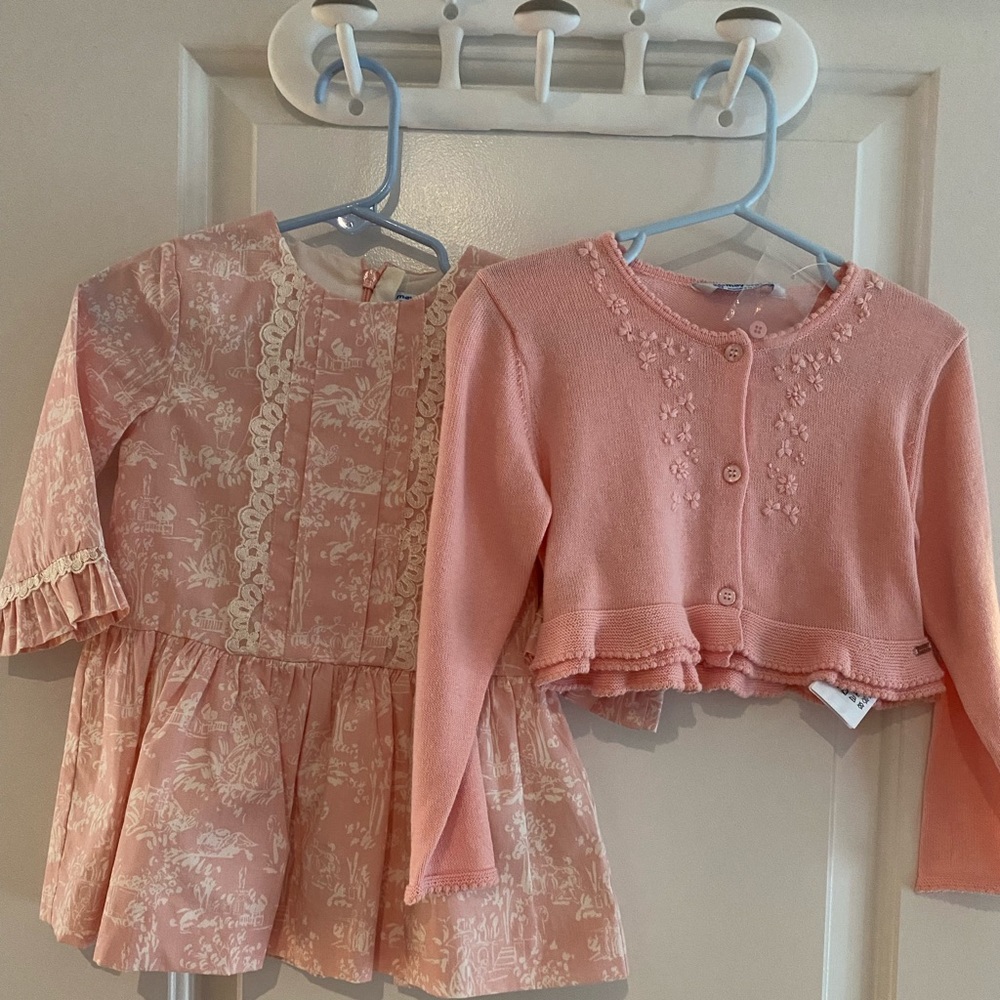 Brand New Toddler Dress with Sweater